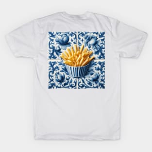 Delft Tile With Fast Food No.7 T-Shirt